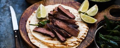 Steak and Hummus Flatbreads